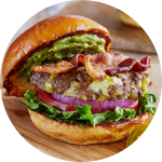 Vittorio’s Livingston Pepper Burger